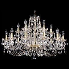 Подвесная люстра bohemia ivele crystal 1402 1402-12-6-300-g